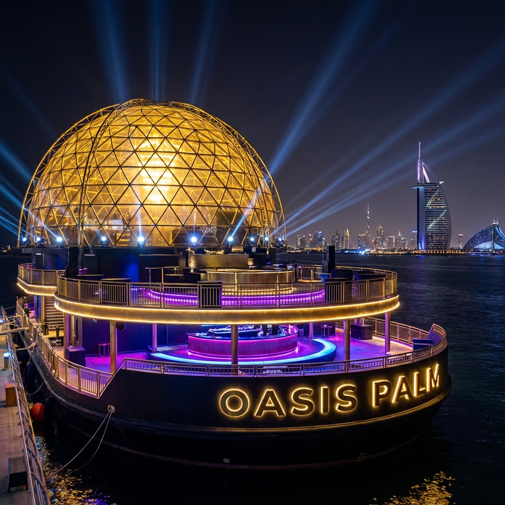 Oasis Palm Boat
